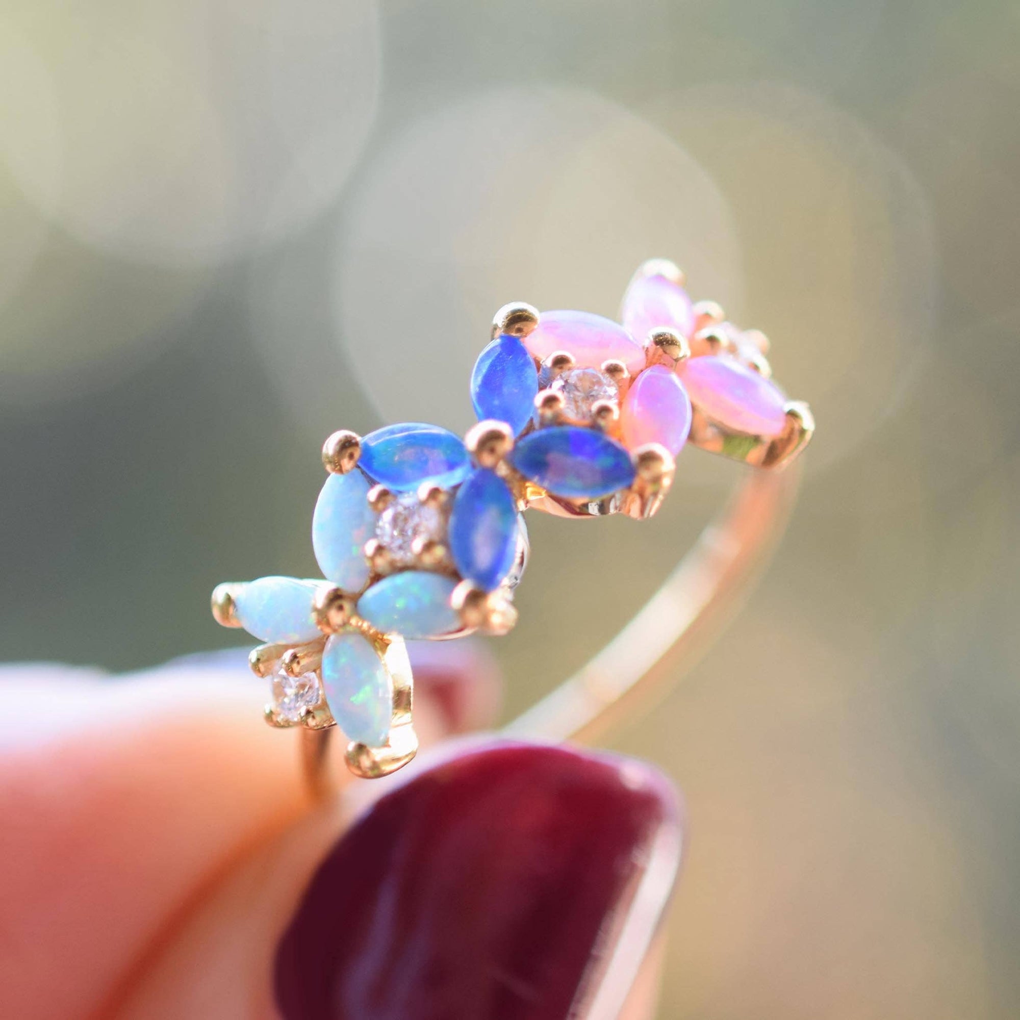 Opal Ombre Fleur Band
