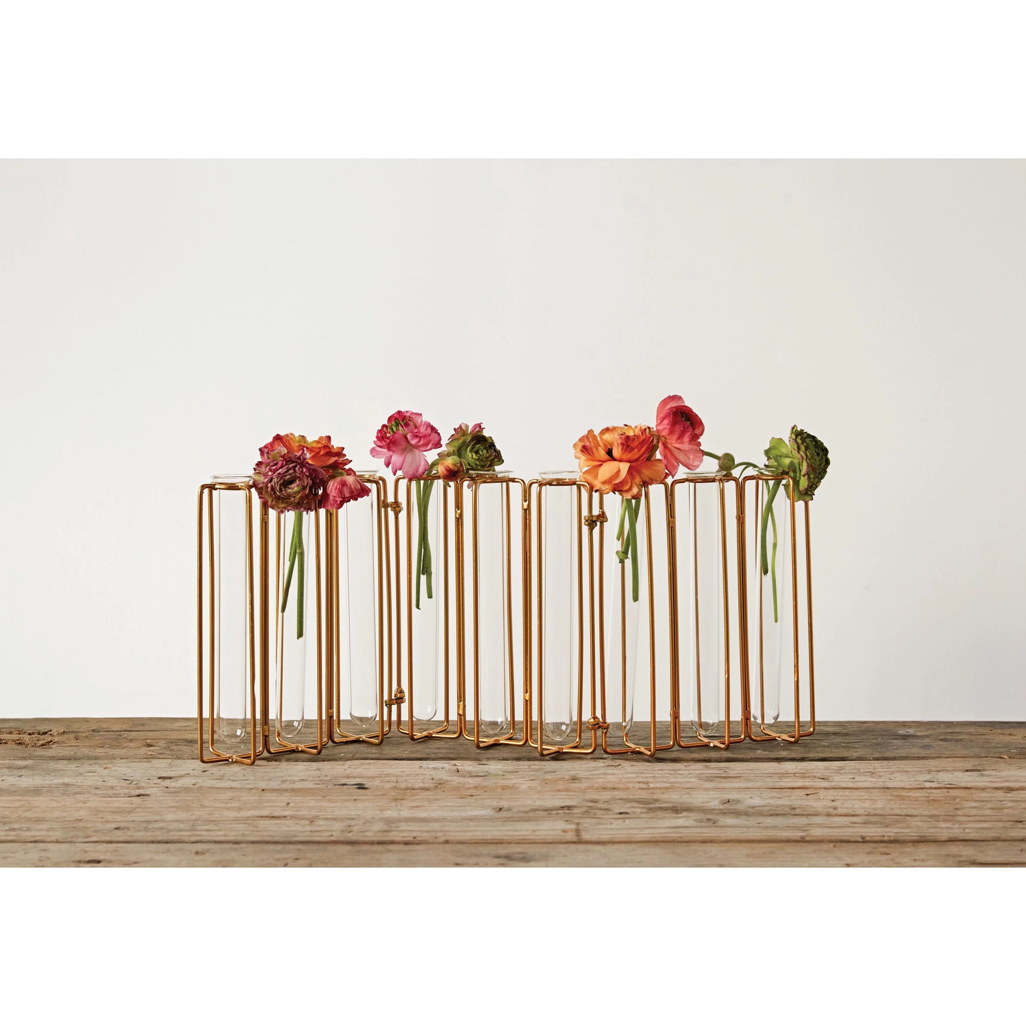 Jointed Brass Vase