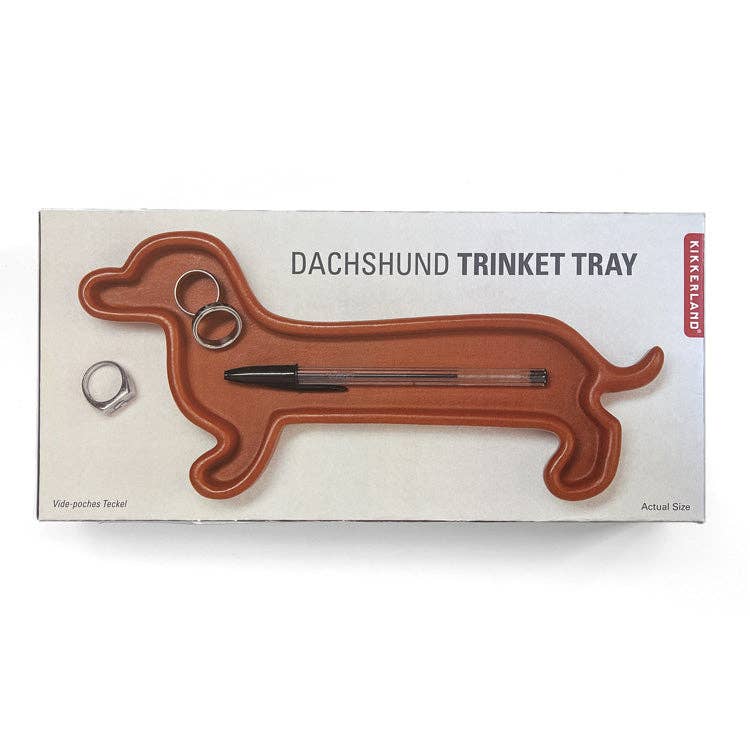 Dachshund Trinket Tray - Box Turtle