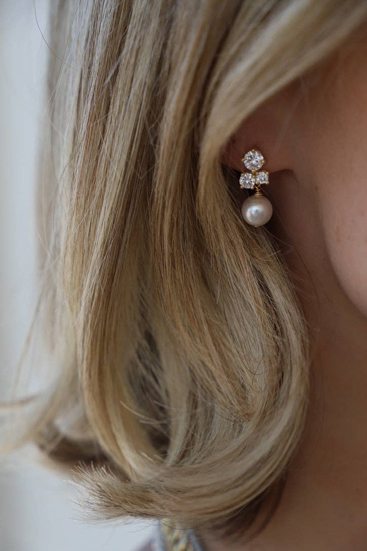Dahlia Stud Earrings - Box Turtle