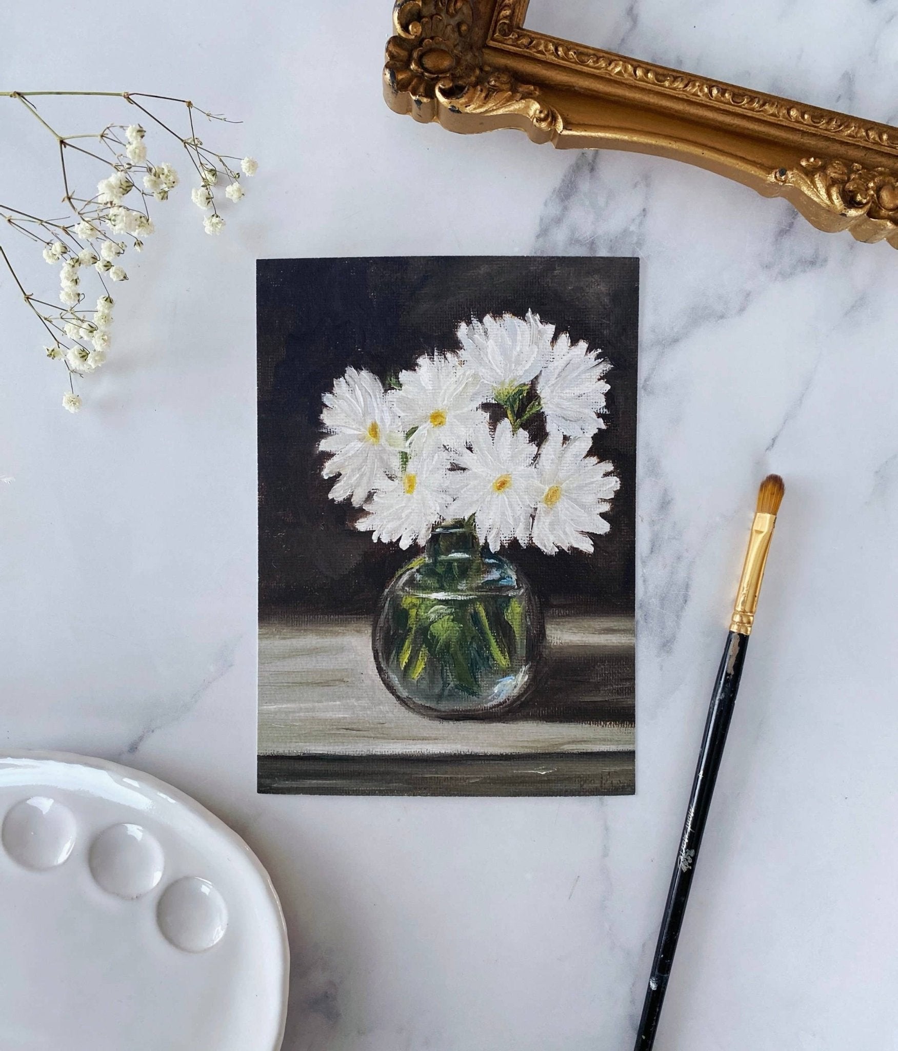 Daisy - Art Print - Box Turtle