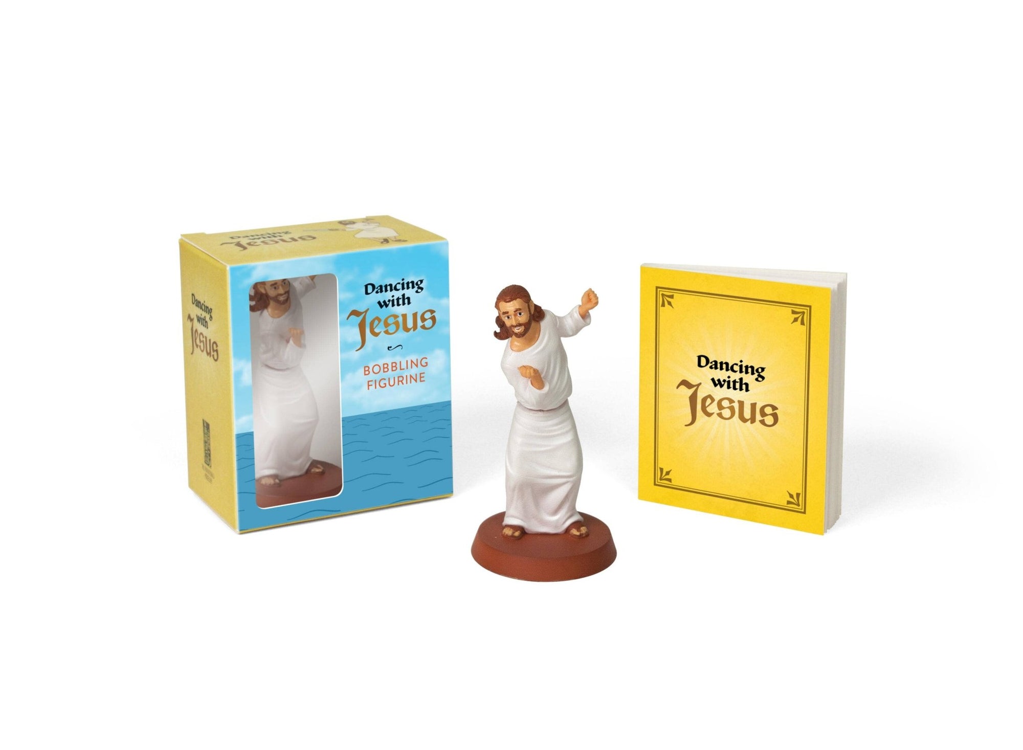 Dancing With Jesus Bobbling Figurine - Box Turtle
