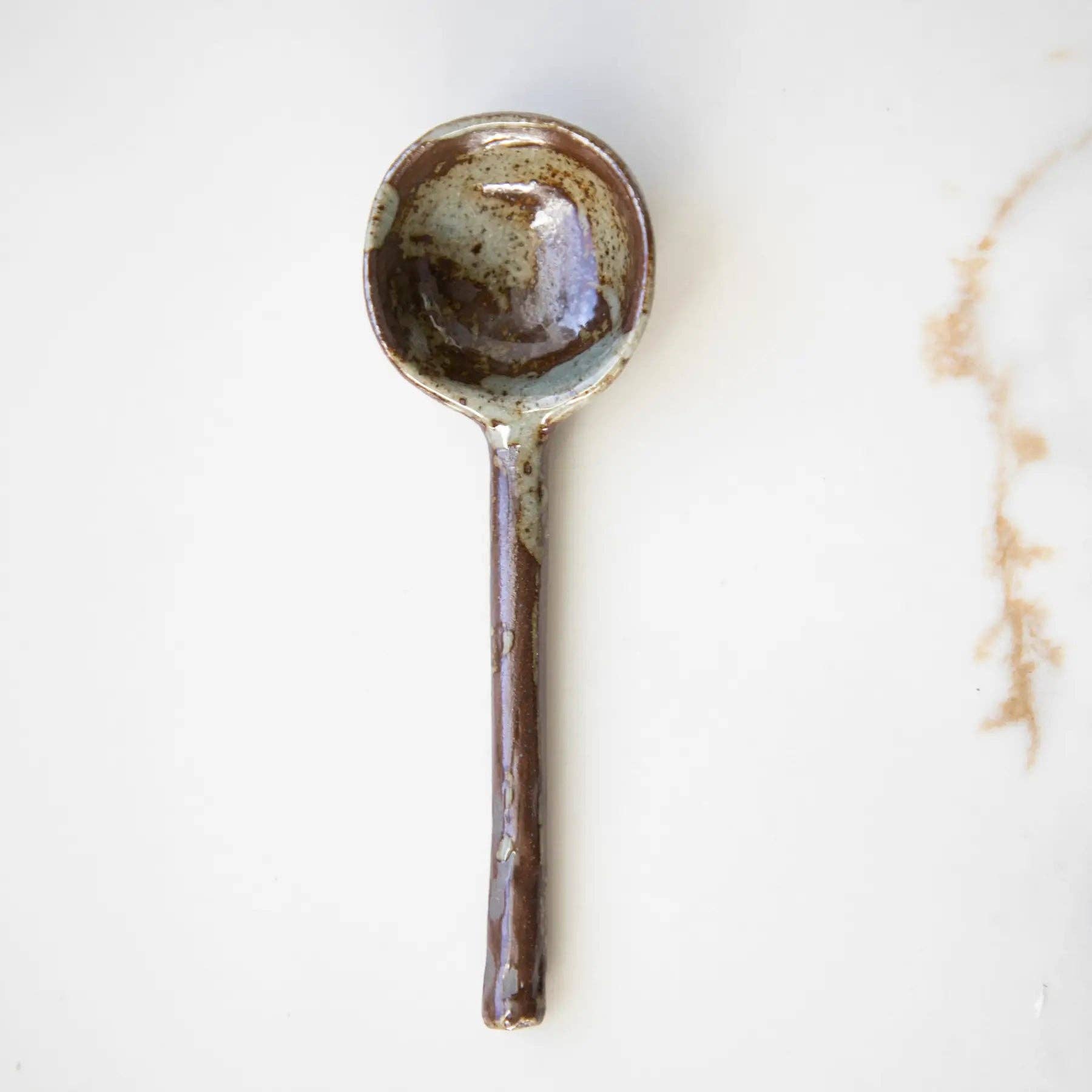 Dark Ceramic Spoons - Box Turtle