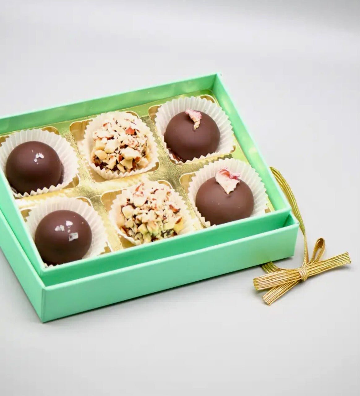 Dark Chocolate Truffles - Box Turtle