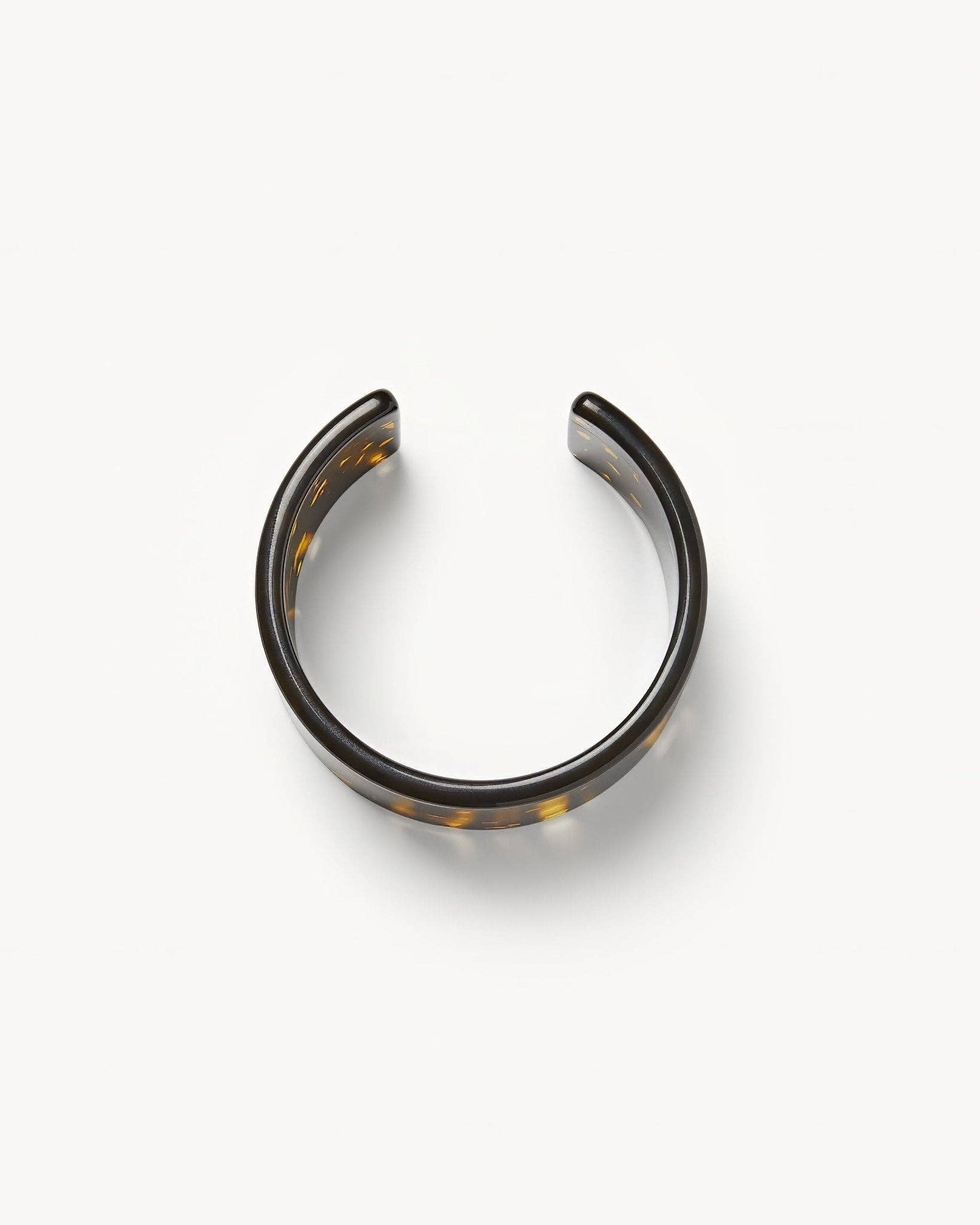 Dark Tortoise Jumbo Cuff - Box Turtle