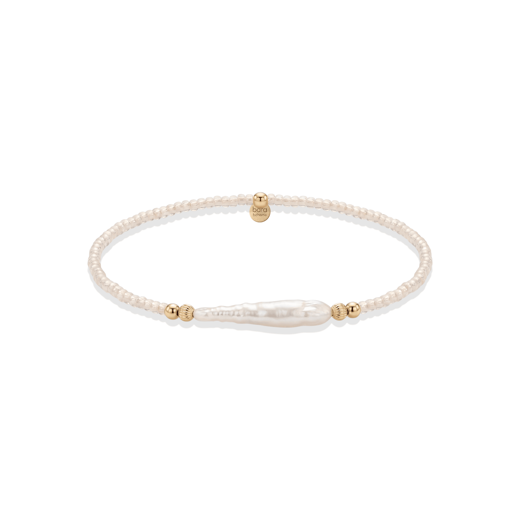 Day Dream Pearl & Beaded Bracelet - Box Turtle