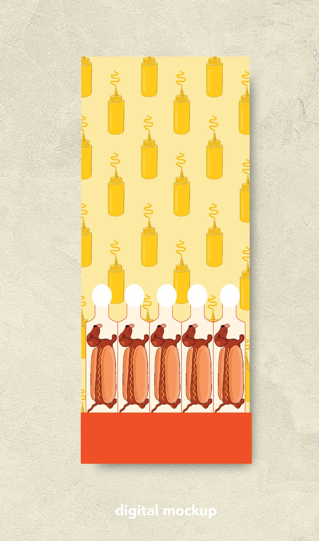Hot Dog Matchbook