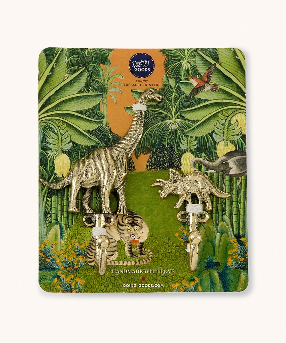 Dean Dinosaur Hook Set - Box Turtle