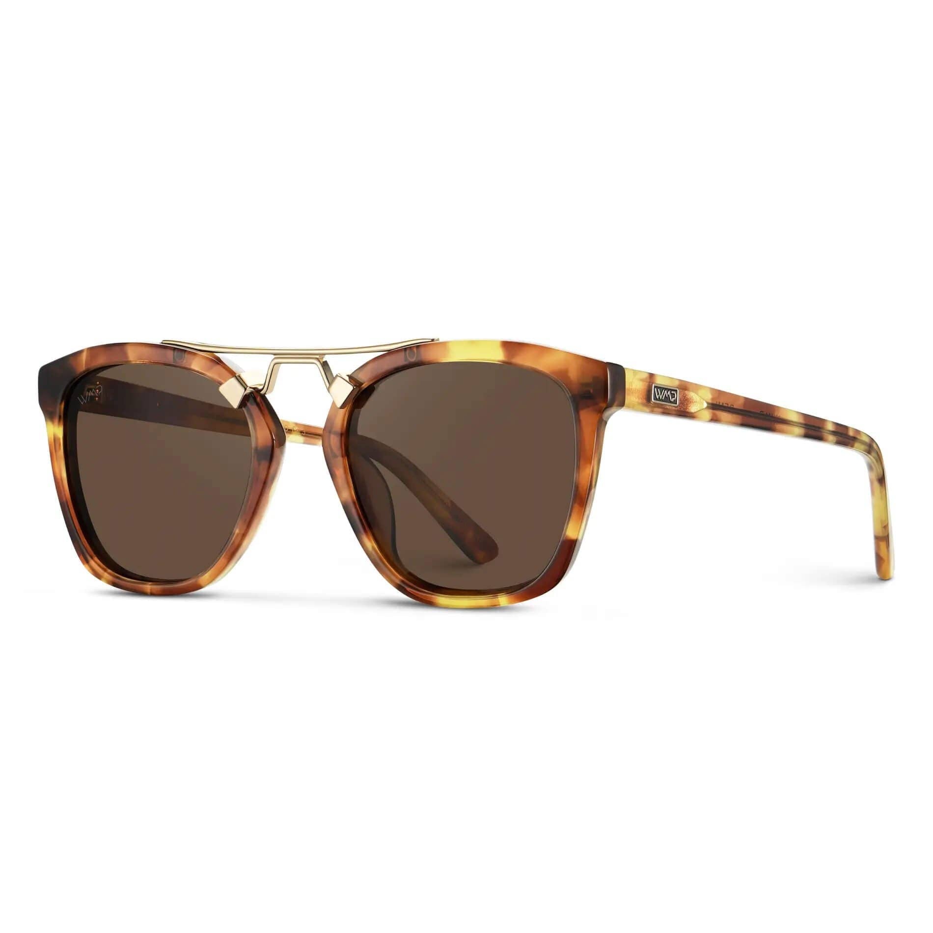 Demi - Women's Polarized Sunglasses - Box Turtle
