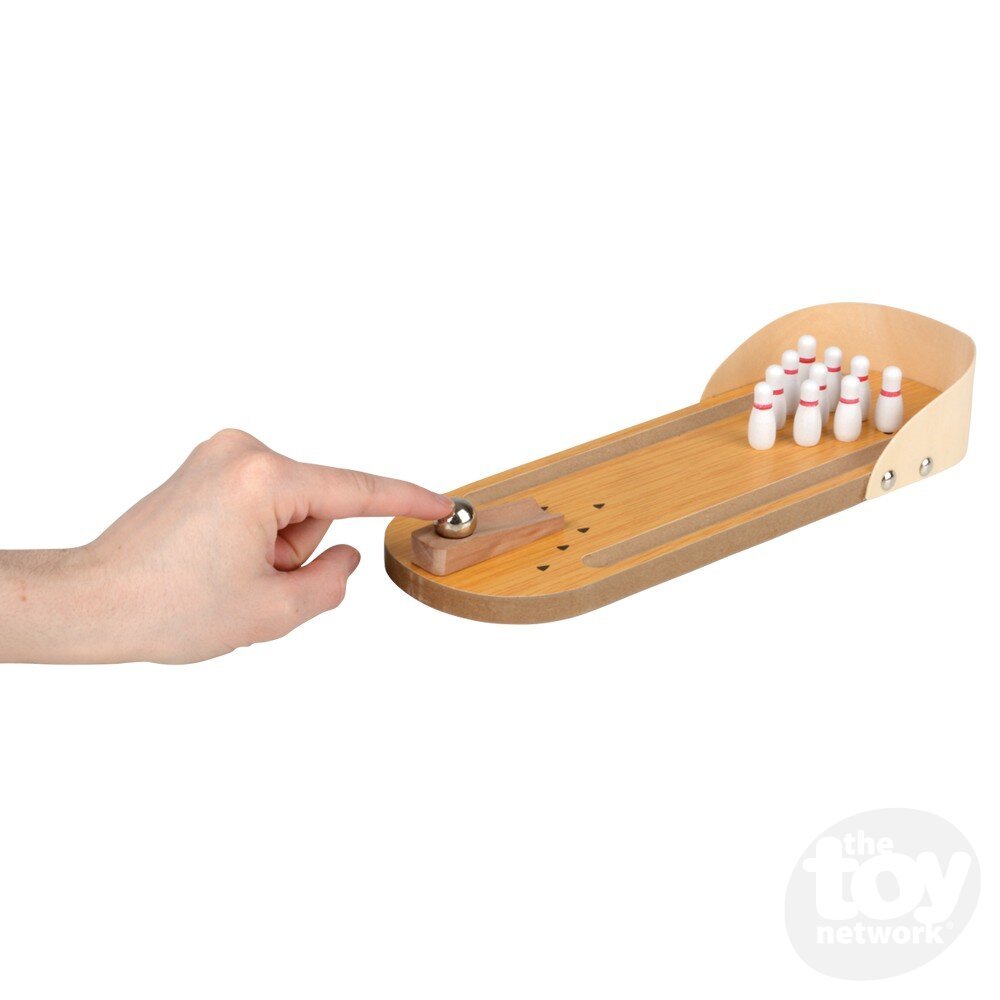 Desktop Wooden Bowling Game - Box Turtle