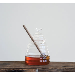 Honey Jar with Dipper