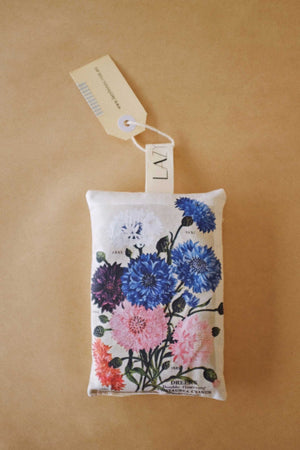 Organic Cotton Sachets with Vintage Prints