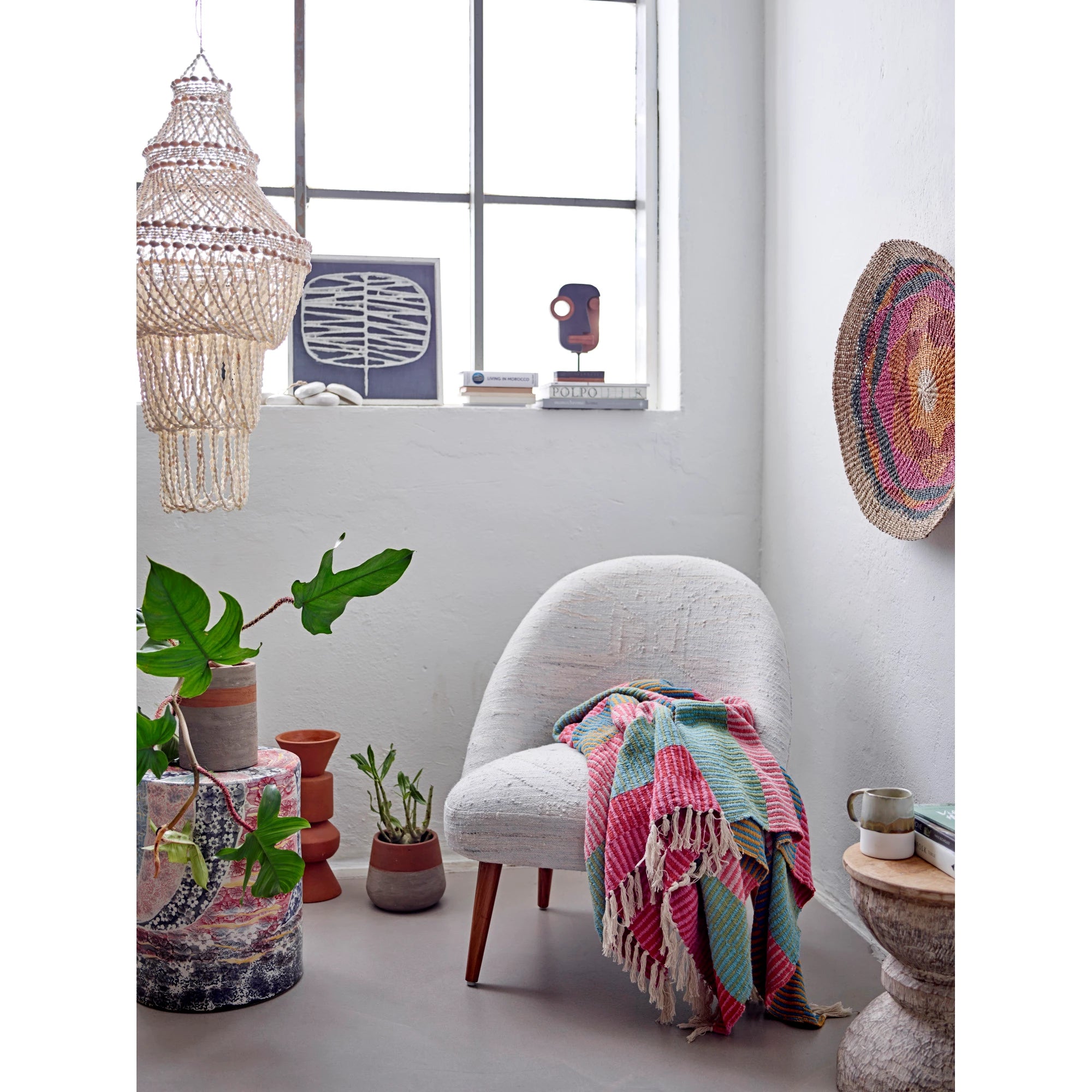 Colorful Recycled Cotton Throw