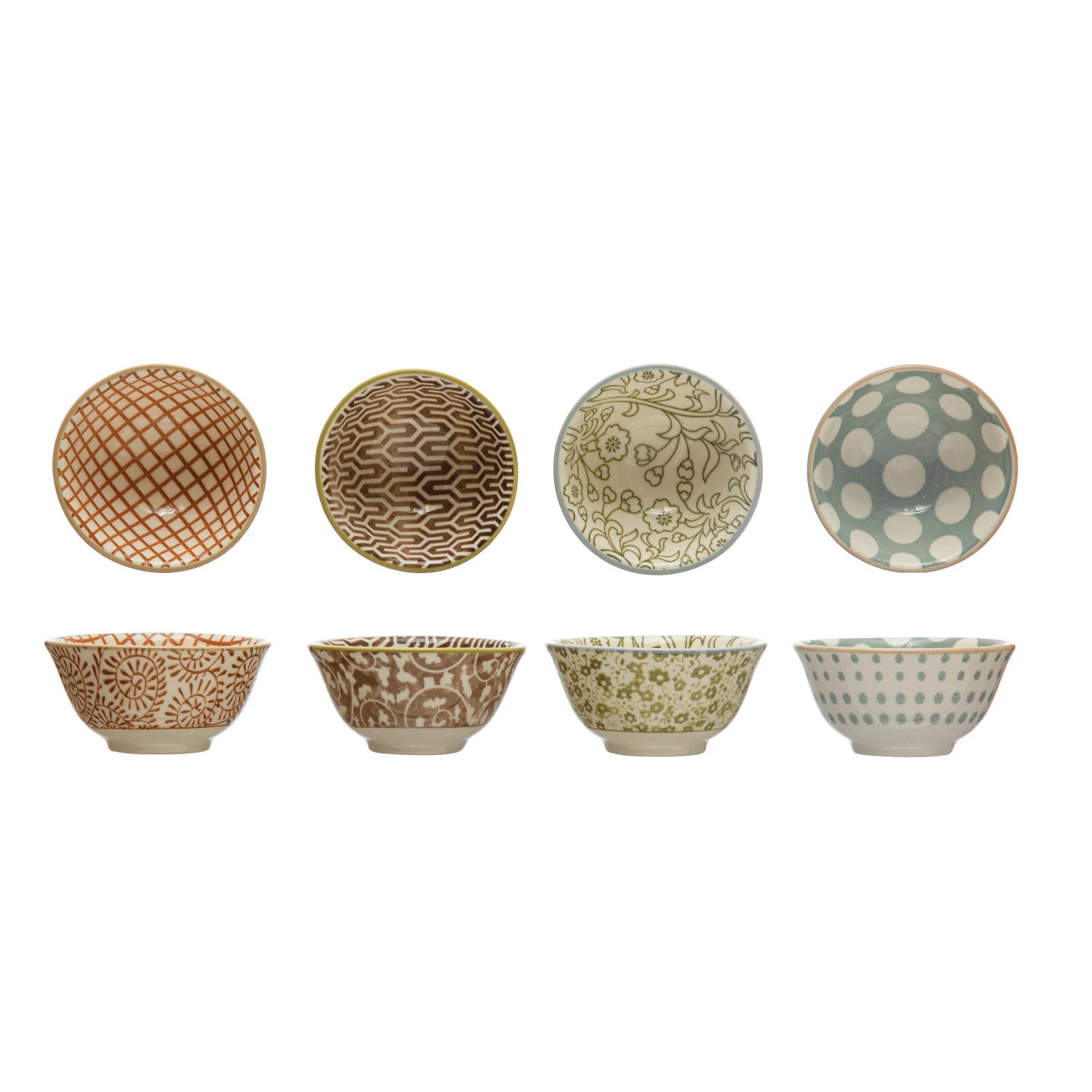 Tiny Patterned Pinch Pot