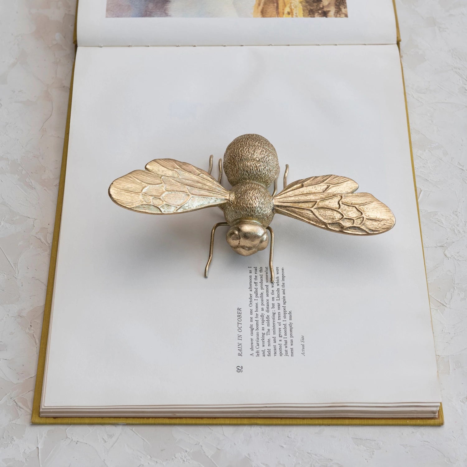 Gold Decorative Bee