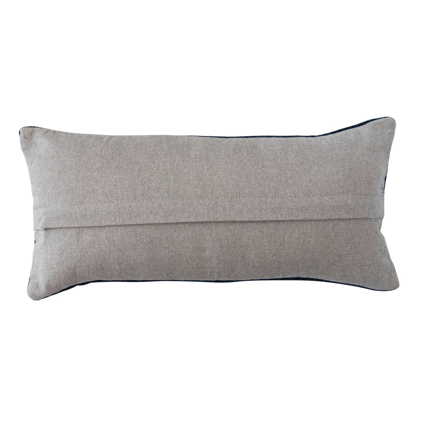 Velvet Embroidered Beetle Pillow