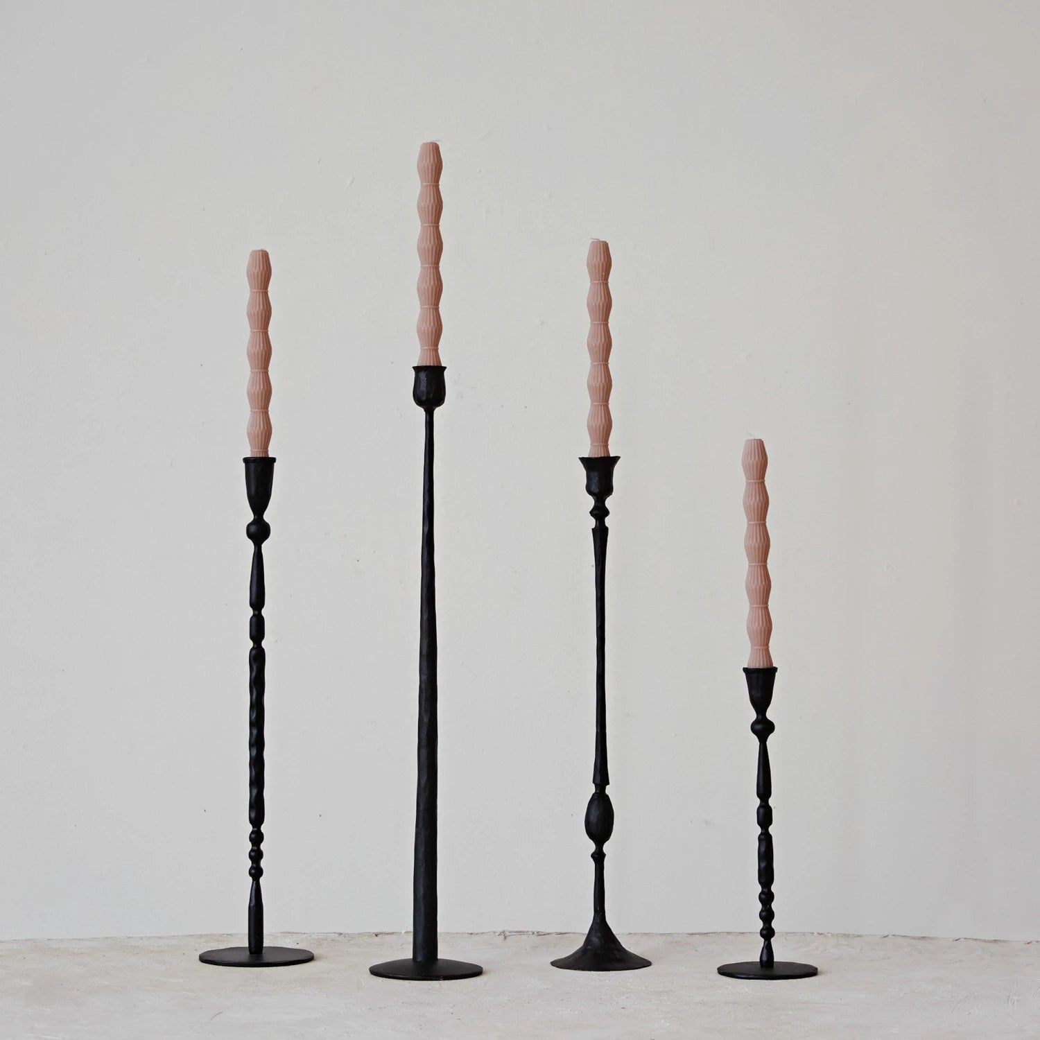 Hand Forged Cast Iron Taper Holder