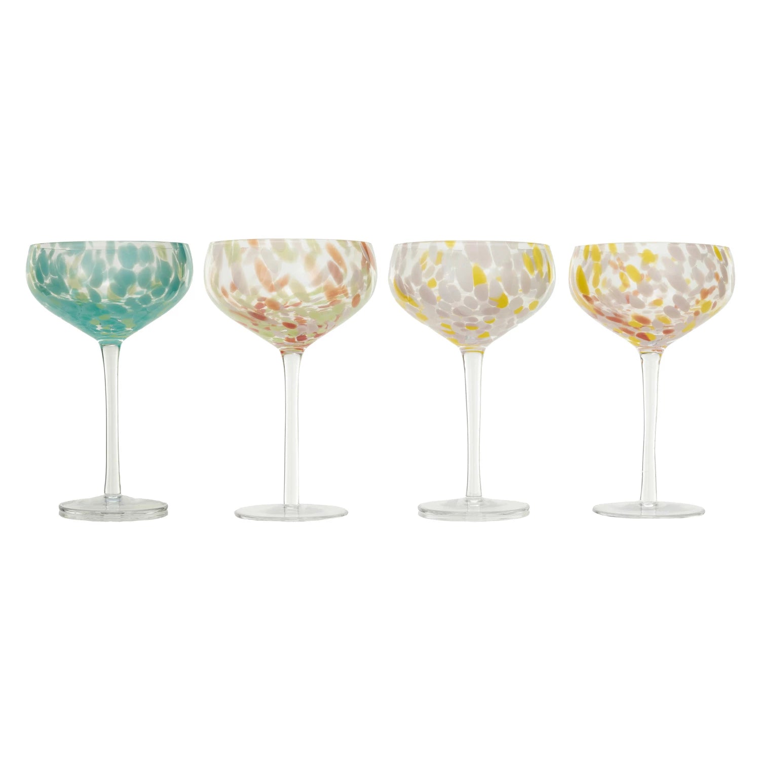 Confetti Coupe Glass