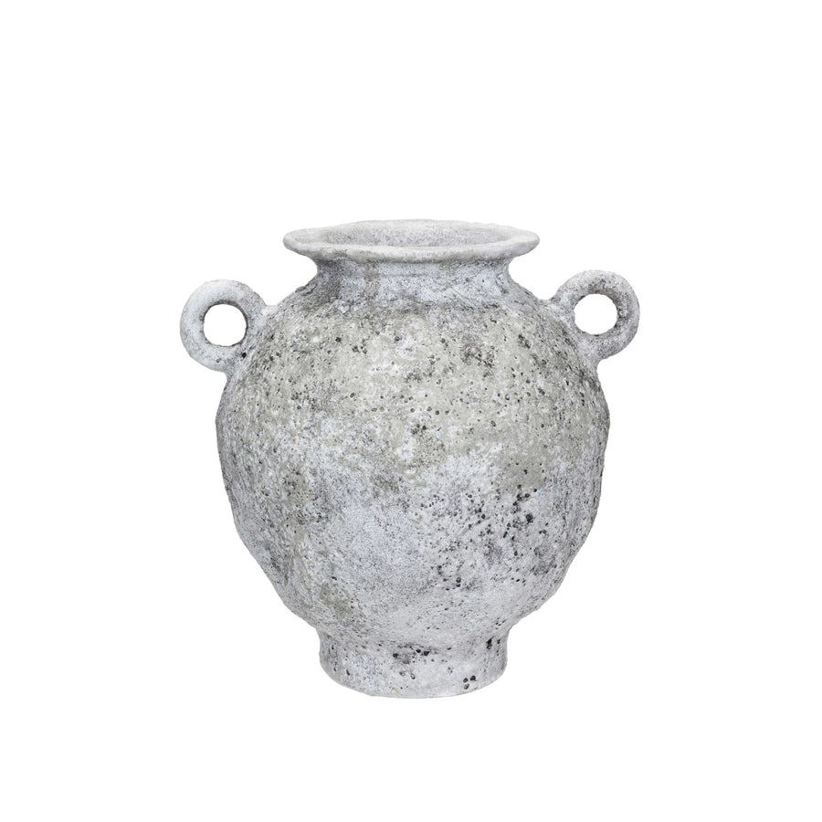 Gray Volcano Vase