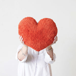 Tufted Heart Pillow