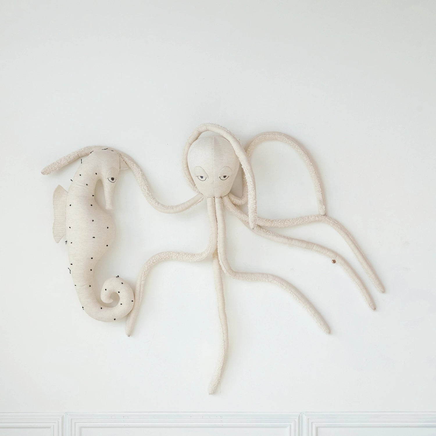 Linen Octopus Pillow