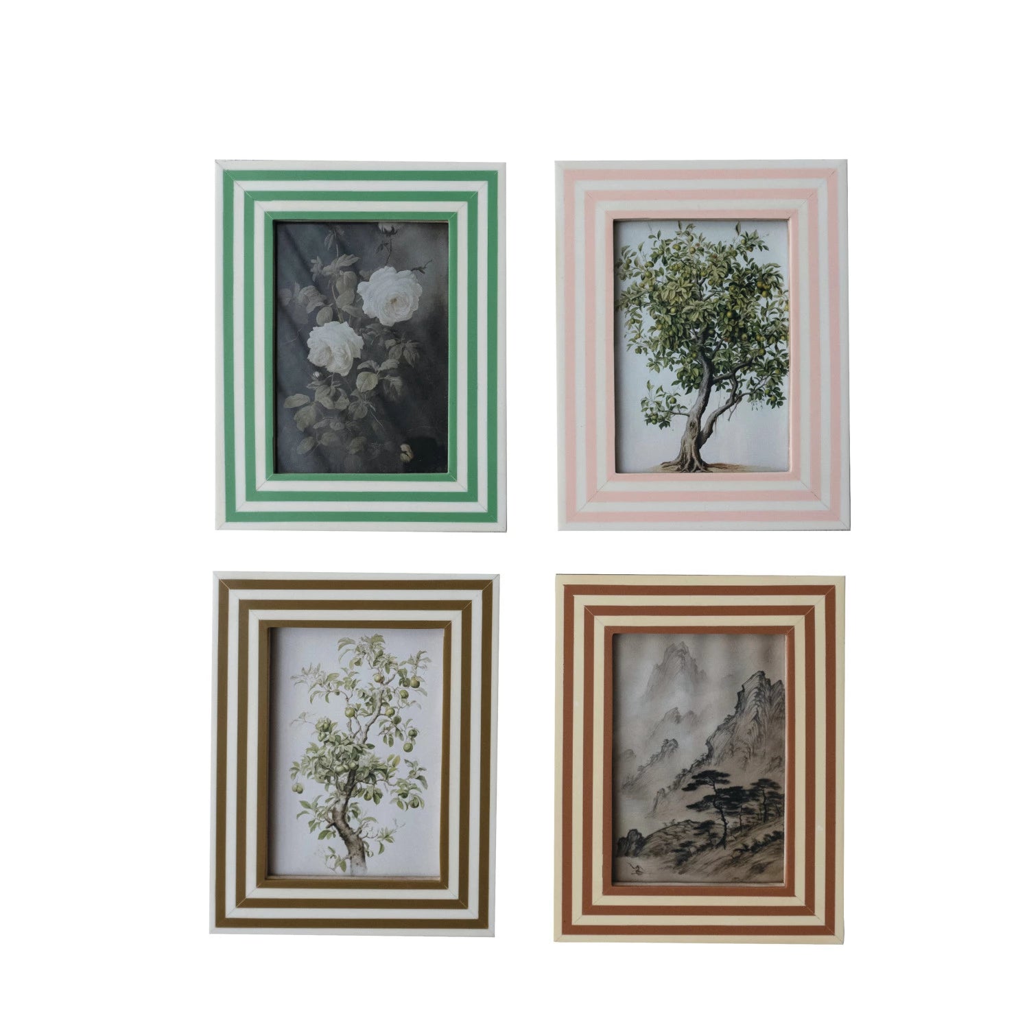Striped Resin Frame