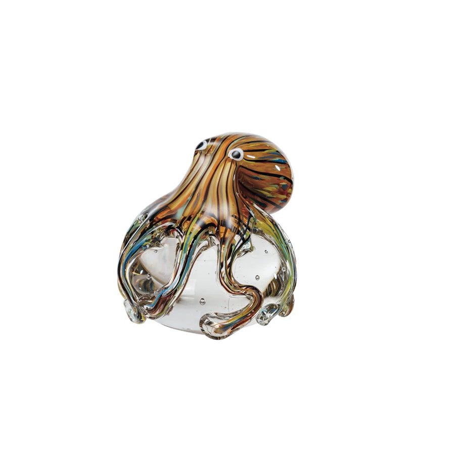 Handmade Glass Octopus
