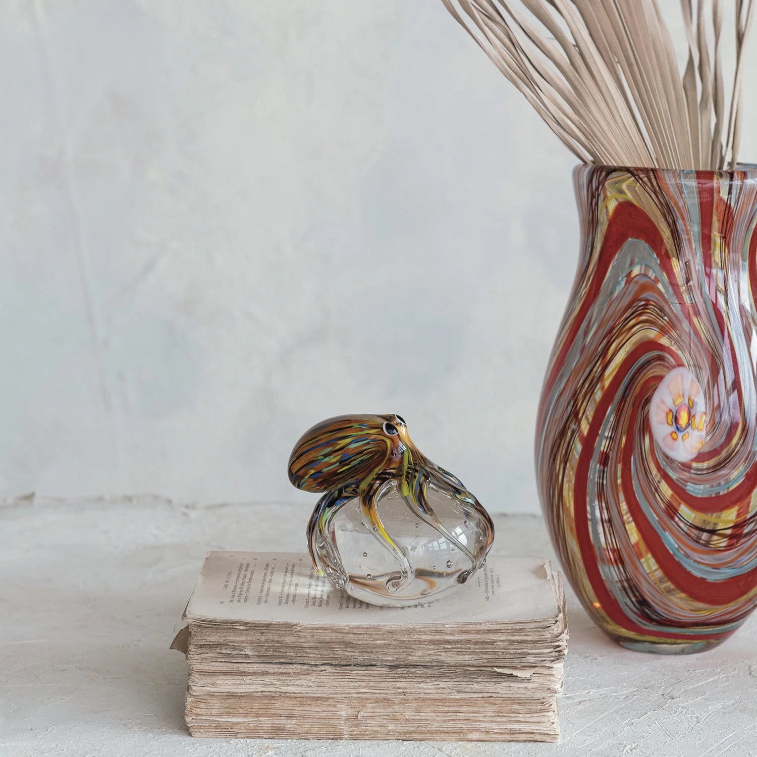 Handmade Glass Octopus
