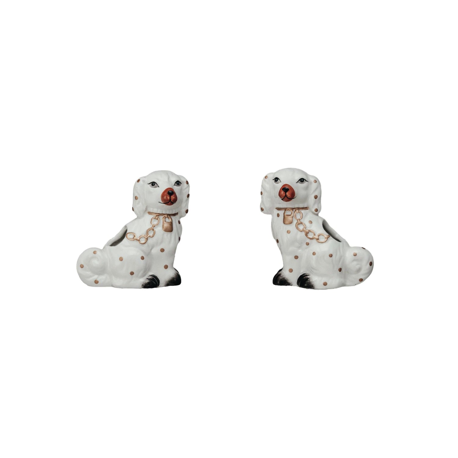 Staffordshire Dog Vase/Toothpick Holder