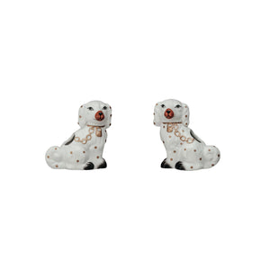 Staffordshire Dog Vase/Toothpick Holder