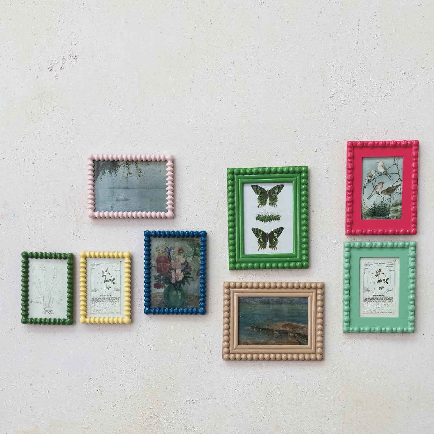 Green or Tan Hobnail Frame