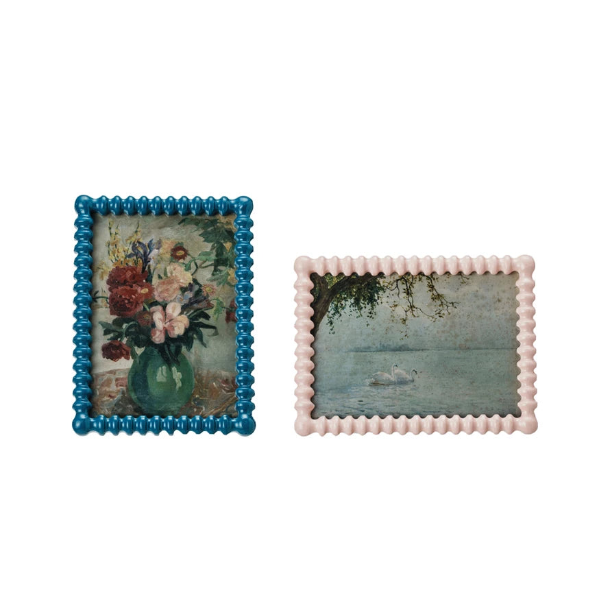 Blue or Light Pink Spindle Frame