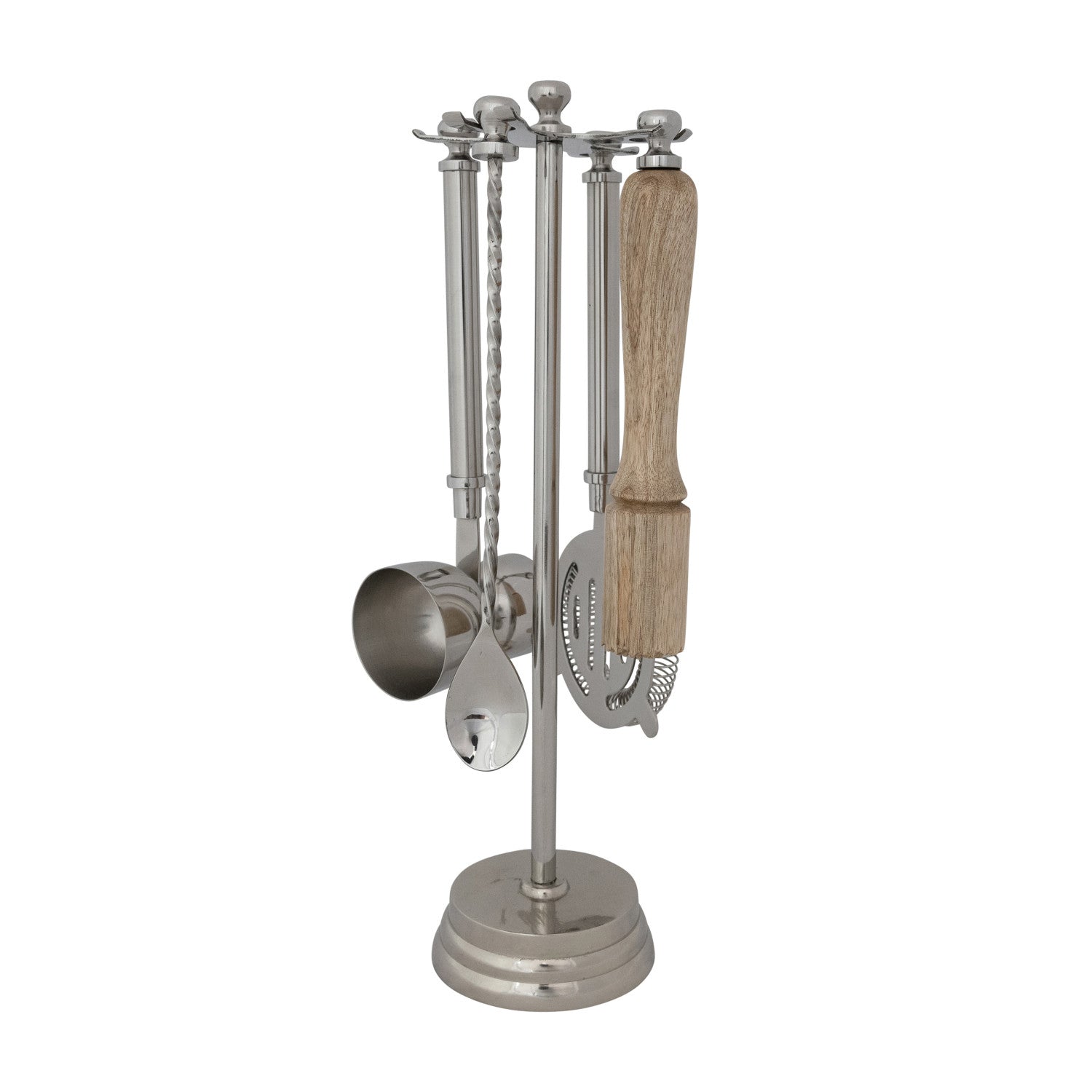 Stainless Steel &amp; Mango Wood Bar Tools