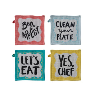 Cotton Waffle Weave Dish Cloth