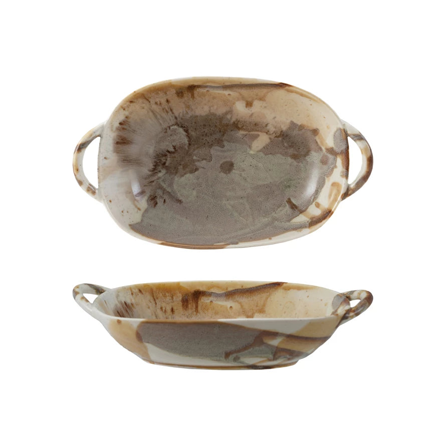 Stoneware Baker with Handles