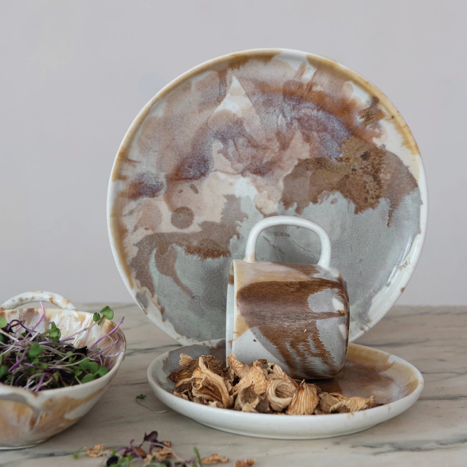 Reactive Glaze Stoneware Mug