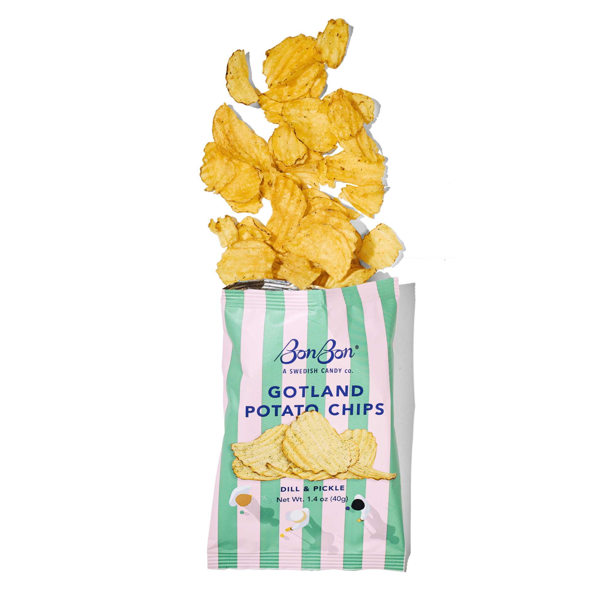 Dill and Pickle Potato Chips - Box Turtle