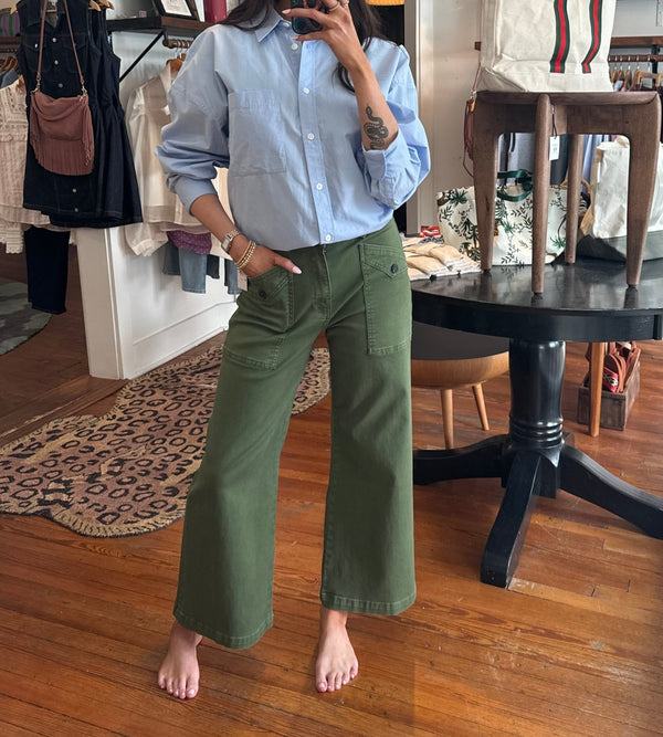 Dill Meg High Rise Wide Leg Pants - Box Turtle