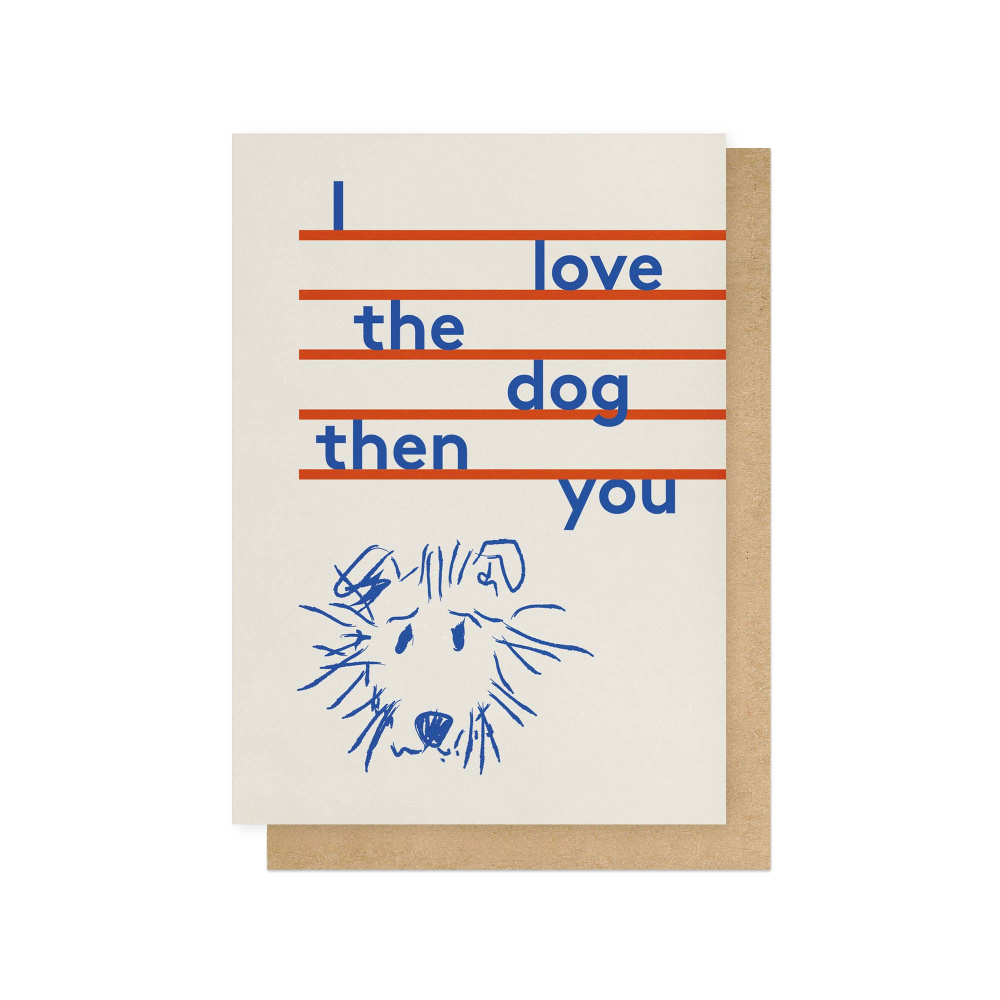 Dog Then You Card - Box Turtle