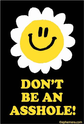 Don't be an asshole! - Box Turtle