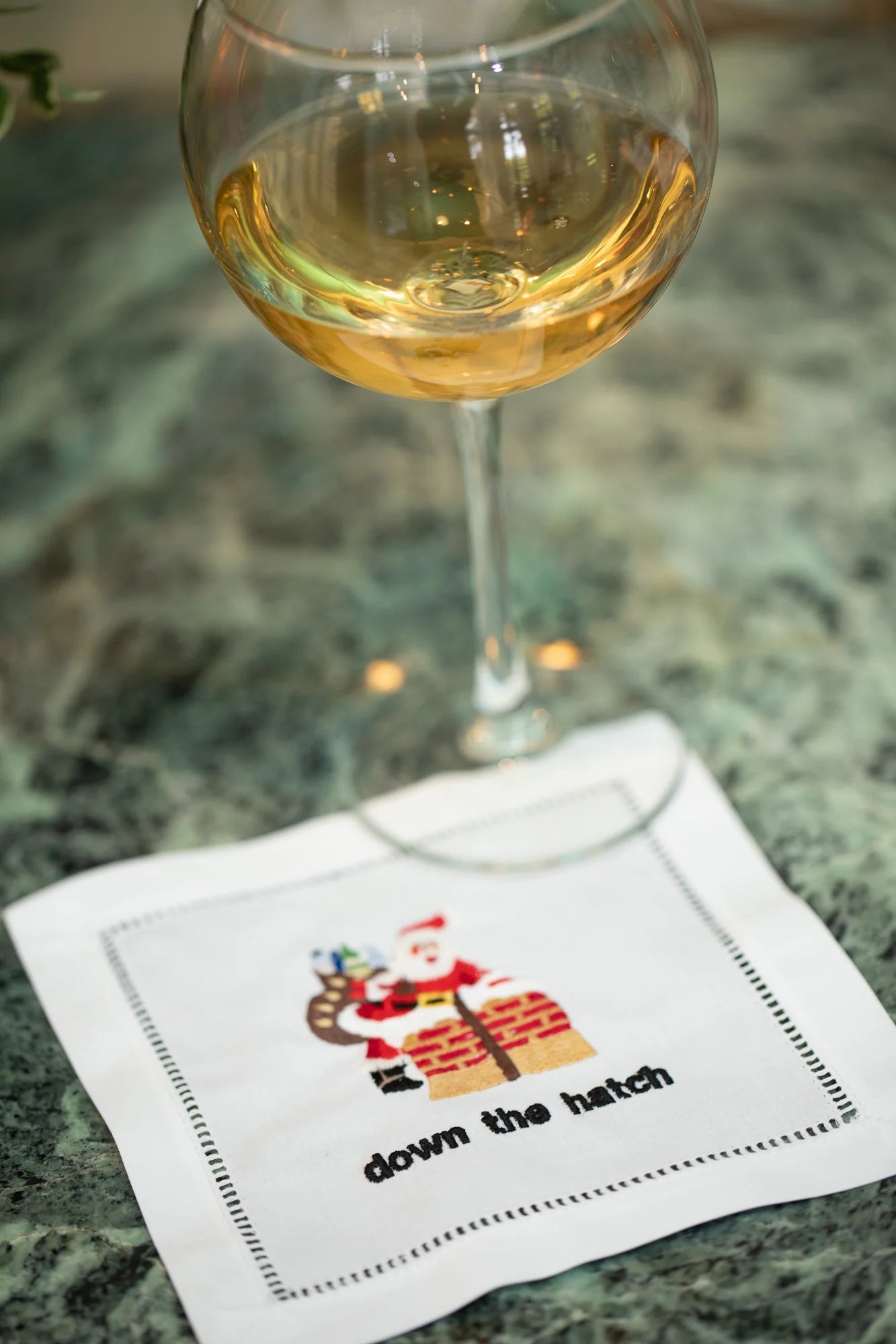 Down the Hatch Cocktail Napkin - Box Turtle