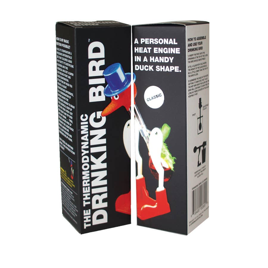 Drinking Bird Science Demo Desk Decor - Box Turtle