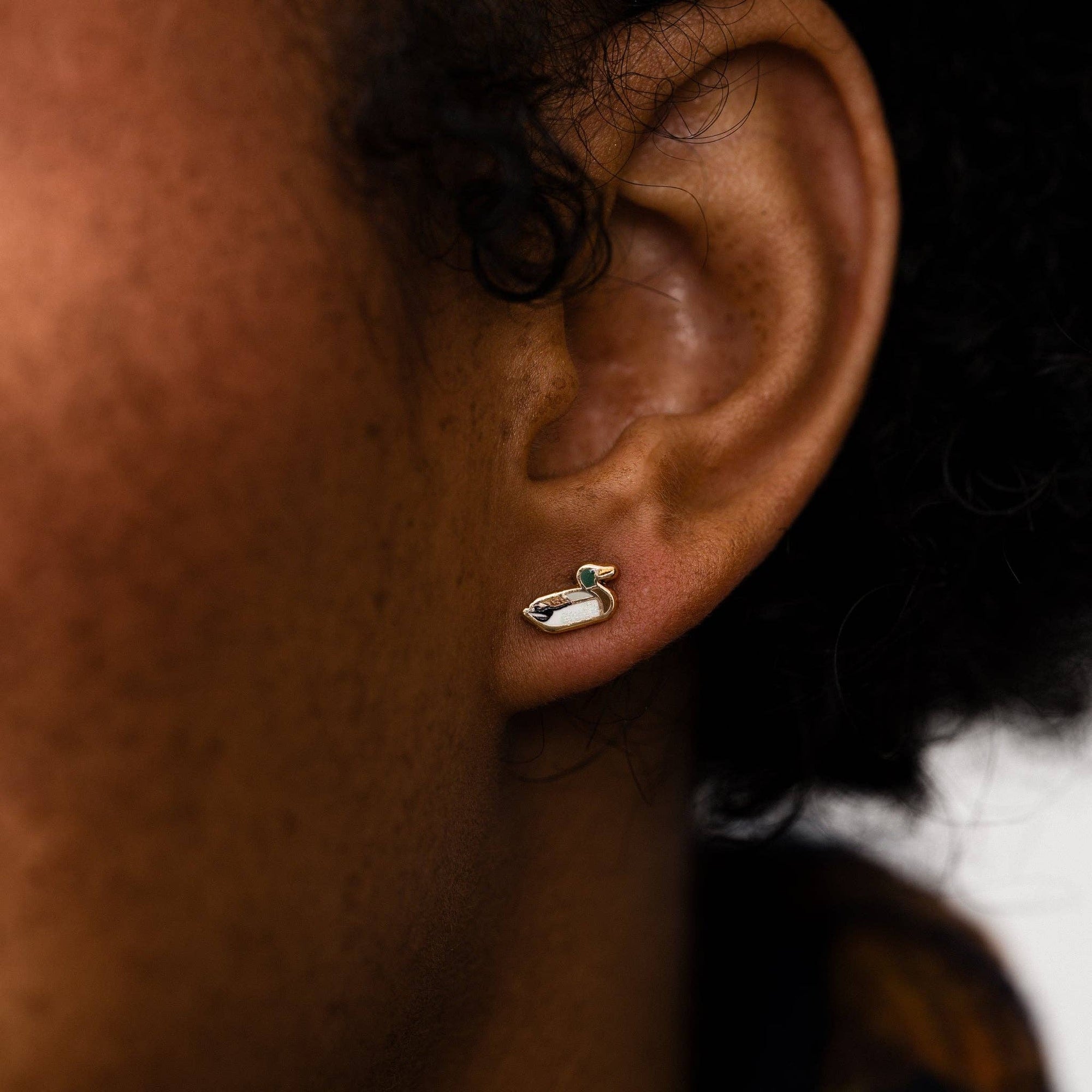 Duck Studs - Box Turtle