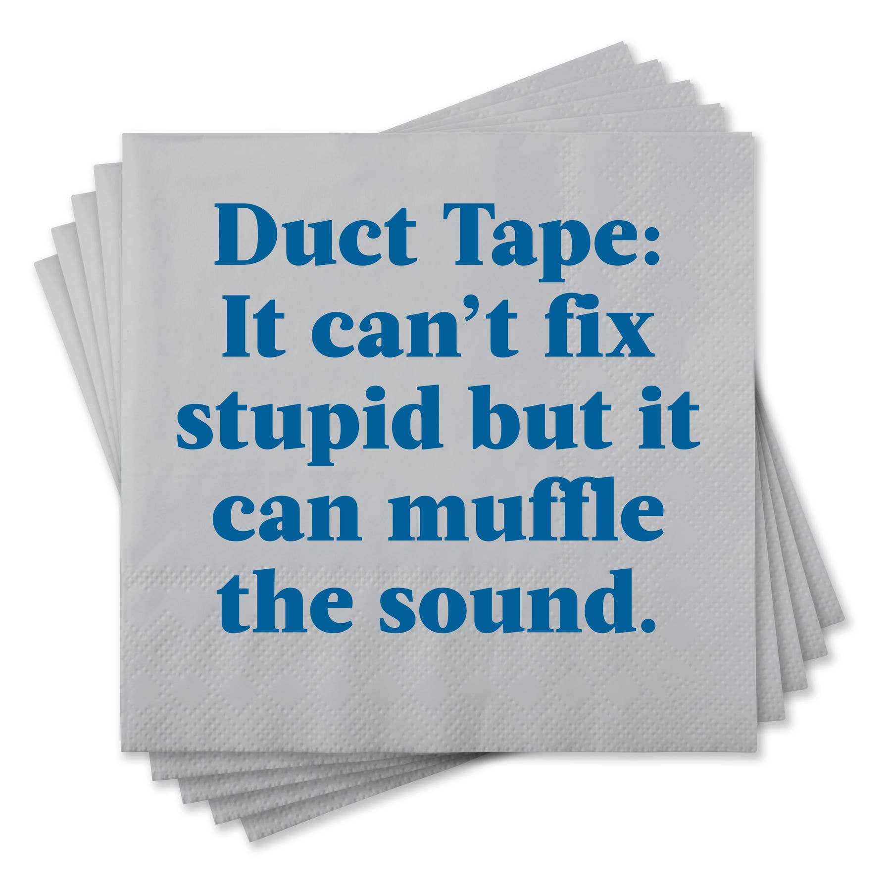 Duct Tape Funny Cocktail Napkins - Box Turtle