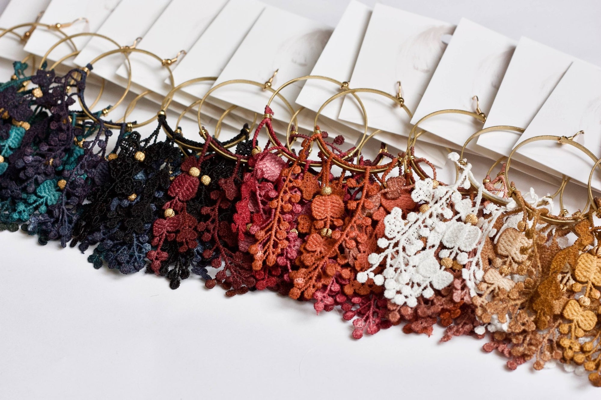 Duo Des Fleurs Earrings - Box Turtle