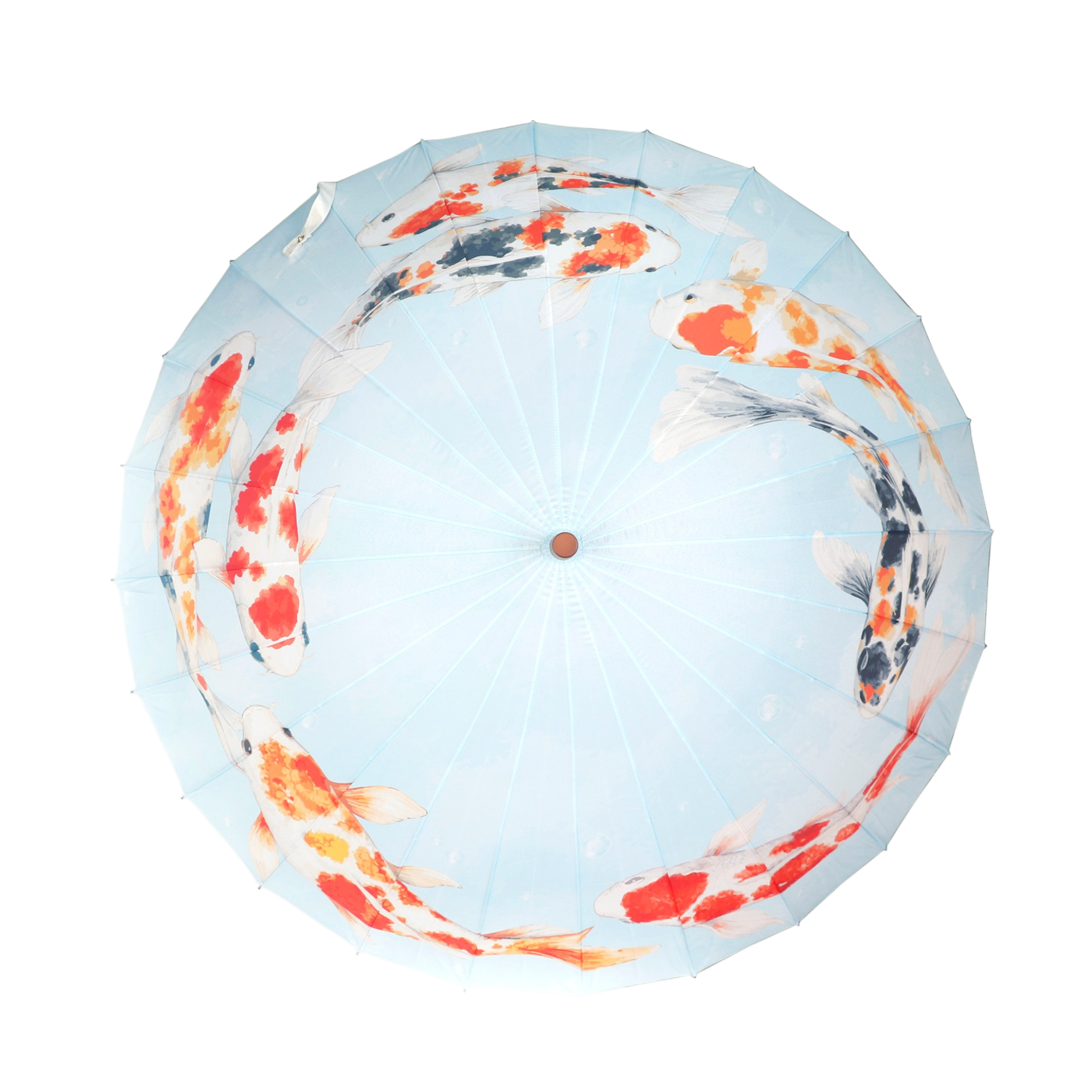Windproof Japanese Koi Umbrella