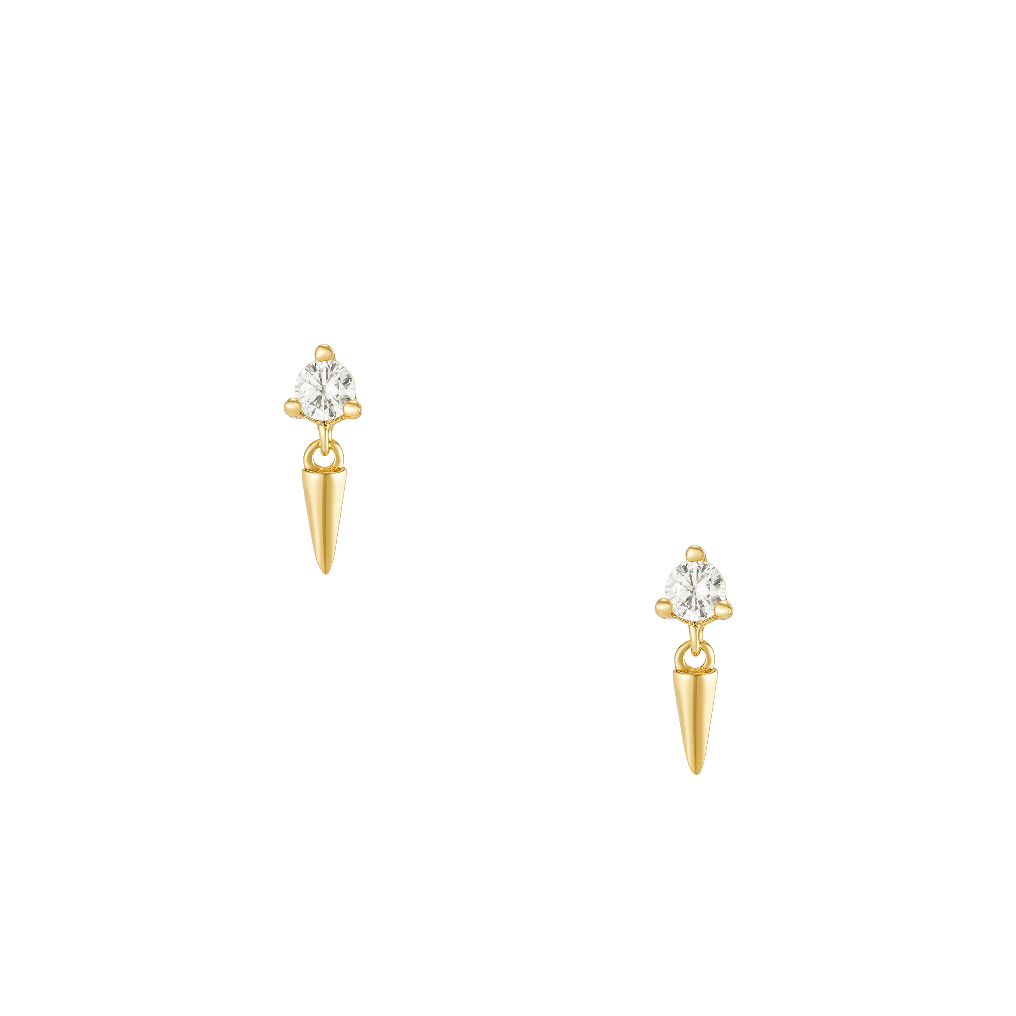 White Topaz Henley Studs