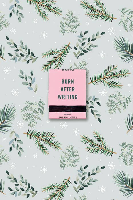 Burn After Writing