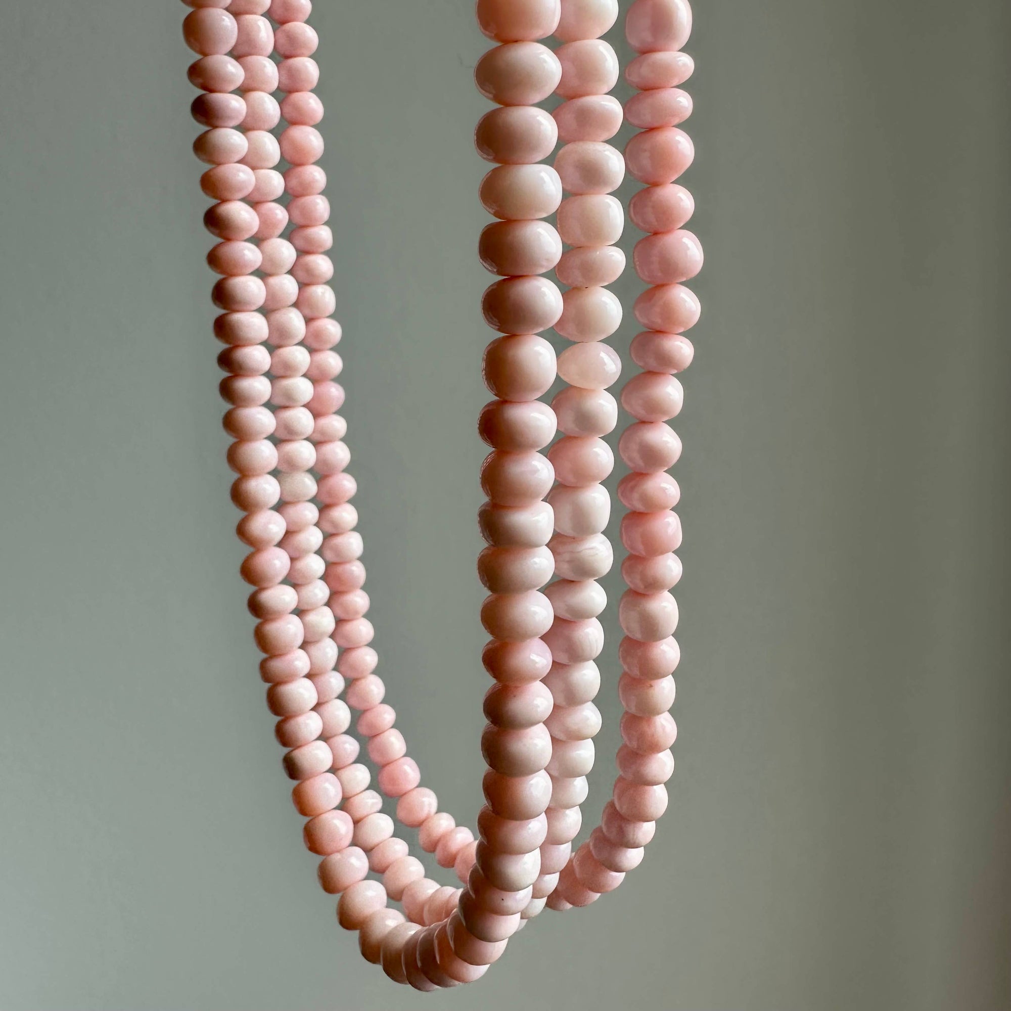 Light Pink Opal Necklace