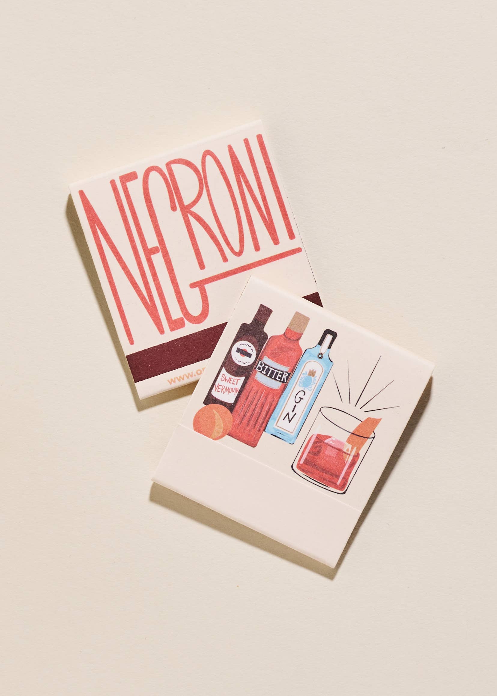 Negroni Matchbook